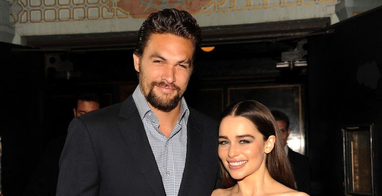 Emilia Clarke, Jason Momoa