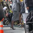 *EXCLUSIVE* A very tanned Jennifer Aniston and Reese Witherspoon are all smiles on the set of 'The Morning Show' in L.A.