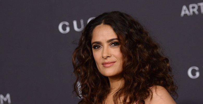 SALMA HAYEK @ the 2015 LACMA Art + Film Gala held @ the LACMA.November 7, 2015