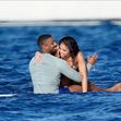 *PREMIUM EXCLUSIVE NO WEB UNTIL 145PM EST 19TH JAN* Michael B. Jordan and girlfriend Lori Harvey loved up while holidaying on a mega yacht in St Barts