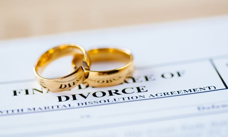 verighete, divorț