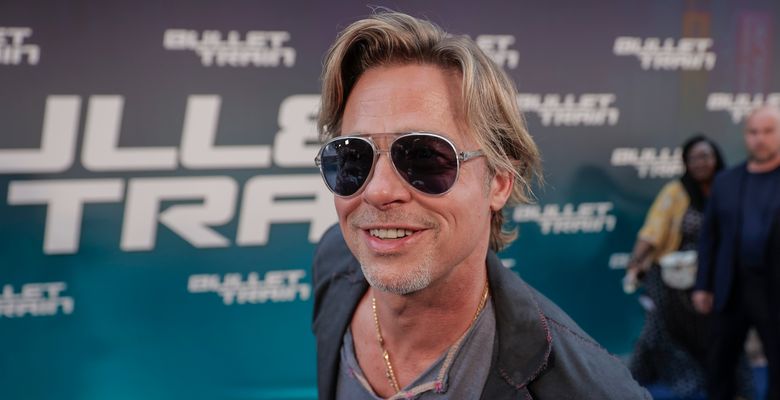 Brad Pitt la premiera filmului „Bullet Train” din Paris/ Profimedia
