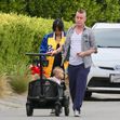 Macaulay Culkin, fiul său Dakota și Brenda Song în Los Angeles/ Profimedia