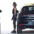 *EXCLUSIVE* Melanie Griffith Visits Dealer for Porsche Recall Check