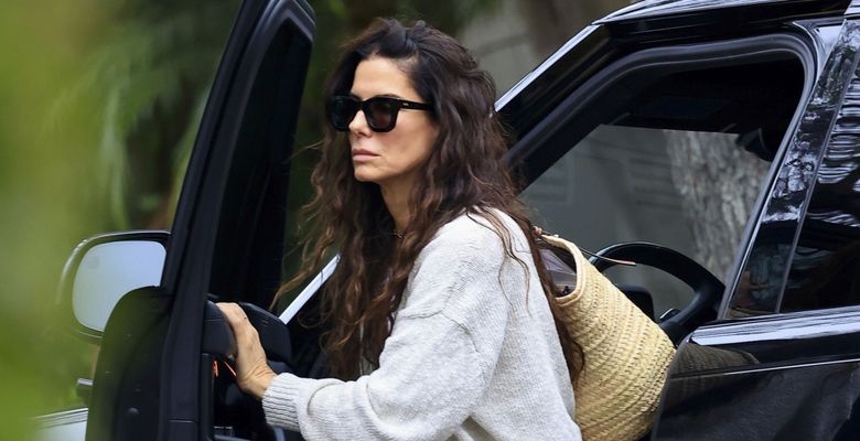 *EXCLUSIVE* Sandra Bullock is all smiles after leaving a dermatologist appointment in Beverly Hills as it was just recently announced she will be reprising her role in the sequel to the movie "Practical Magic"
