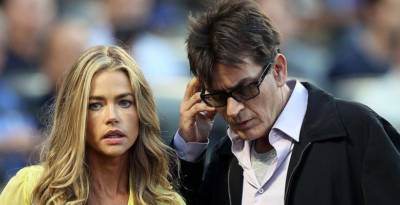 Denise Richards și Charlie Sheen