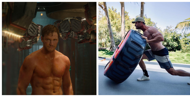 Chris Pratt, Chris Hemsworth