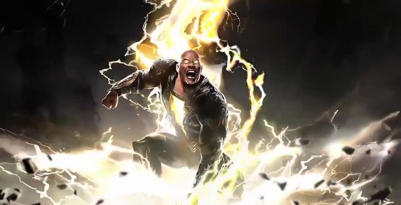 Black Adam trailer/behind the scenes