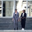 *EXCLUSIVE* The South African-American actress Charlize Theron was spotted on the set of the long-awaited superhero film sequel 'The Old Guard 2' in Rome, Italy.