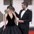 Lady Gaga și Michael Polansky pe covorul roșu la premiera filmului „Joker Folie Ă Deux”/ Profimedia