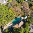 *EXCLUSIVE* Aerial views of Grey's Anatomy star Caterina Scorsone house after devastating house fire.