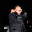 *EXCLUSIVE* Cameron Diaz isn't camera ready as she hides from paps while out with hubby Benji Madden!