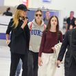EXCLUSIVE: *NO DAILYMAIL ONLINE* Nicole Kidman And Her Daughters, Sunday, 15 And Faith, 12, Spotted Making Their Way Through Sydney Airport To Catch A Flight Back "Home" To The USA