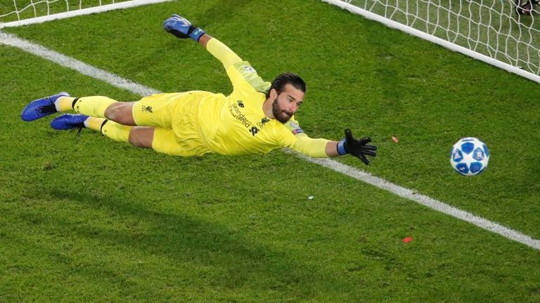 Alisson Liverpool parade