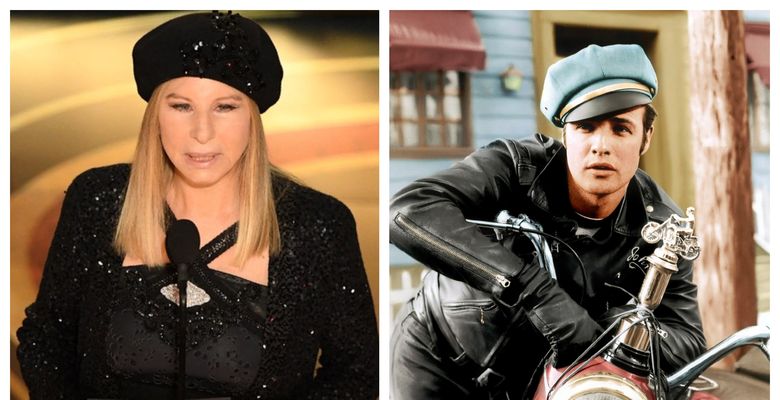 Barbra Streisand și Marlon Brando
