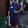 Adam Sandler, filmat în timp ce se deplasa cu ajutorul unei cârje