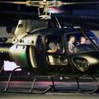 *EXCLUSIVE* WEB MUST CALL FOR PRICING  - Piloting a few friends on his chopper, The American All Action Hero Tom Cruise proves he has many strings to his bow by taking a few snaps of his guests as he arrived at the Battersea Heliport.