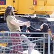 EXCLUSIVE: Jason Momoa is Pictured Practicing His Dance Moves Before  Filming a Green Screen Scene for 'Slumberland' in Toronto, Canada.