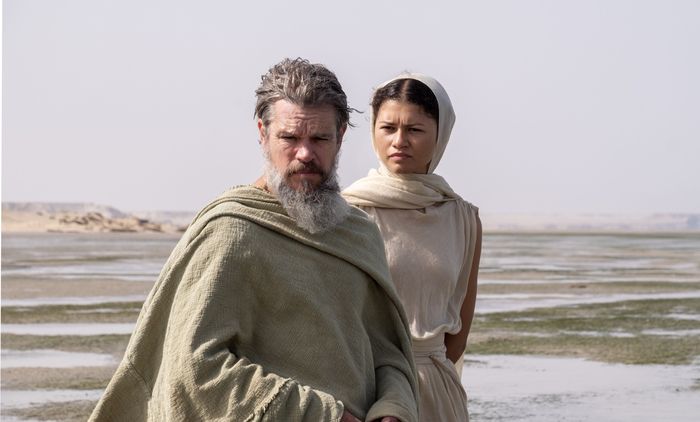 the odyssey, matt damon, zendaya