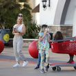 *EXCLUSIVE* Sharna Burgess plays stepmom to Megan Fox's kids while the actress spends time with Machine Gun Kelly