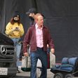 EXCLUSIVE: Robert Downey Jr is Virtually Unrecognizable as He is Spotted on Set of The Sympathizer in Los Angeles.
