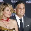 Mark Ruffalo and Sunrise Coigney at the World premiere of 'Thor: Ragnarok' held at the El Capitan Theatre in Hollywood, USA on October 10, 2017.