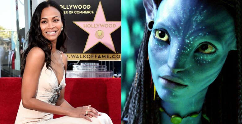zoe saldana walk of fame