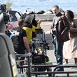 EXCLUSIVE: Liam Neeson Plays An Aging Mobster In His New Movie "Thug" Which Was Filming On The Waterfront In Winthrop, MA