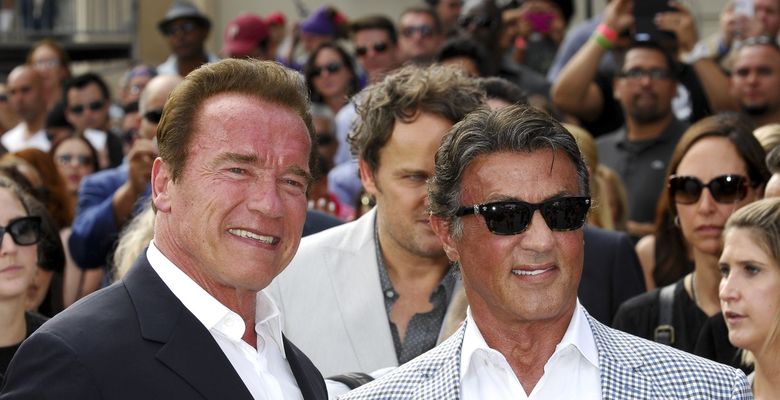 Sylvester Stallone și Arnold Schwarzenegger/ Profimedia