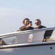 Hollywood Star Russell Crowe arrives in Venice with family during the 83rd Venice Film Festival.