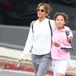 *EXCLUSIVE* Halle Berry and daughter Nahla look super adorable during Sunset stroll