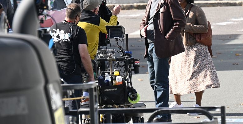 EXCLUSIVE: Liam Neeson Plays An Aging Mobster In His New Movie "Thug" Which Was Filming On The Waterfront In Winthrop, MA