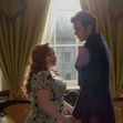 Nicola Coughlan and Luke Newton Los Angeles.CA.USA. Nicola Coughlan and Luke Newton in a scene in the (C) Netflix romant