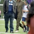 Halle Berry și Olivier Martinez, la meciul de fotbal al fiului lor