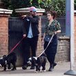 *PREMIUM-EXCLUSIVE* *MUST CALL FOR PRICING* *WEB EMBARGO UNTIL 22:00 HRS UK TIME ON OCT 15th, 2023* Dog-walking pals Helena Bonham Carter and Freddie Highmore's bond is still as strong as ever - after first appearing together on screen 24 years ago as mot
