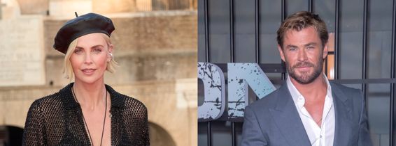 charlize theron si chris hemsworth