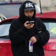 Angelina Jolie seen on set filming 'Stitches' in Paris