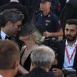Lady Gaga și Michael Polansky pe covorul roșu la premiera filmului „Joker Folie Ă Deux”/ Profimedia