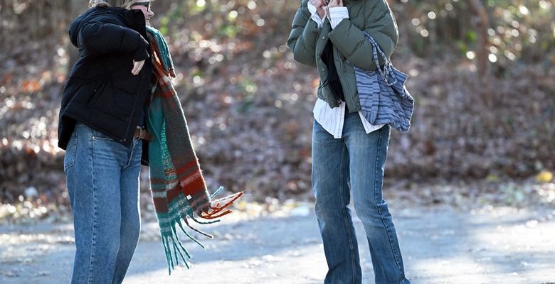 EXCLUSIVE Jumping For Joy! Suri Cruise Puts Her Breakup Behind Her On A Visit To The Farmers Market In New York
