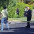 Tori Spelling evacuată din casă/ Profimedia