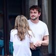 *PREMIUM-EXCLUSIVE* MUST CALL FOR PRICING BEFORE USAGE -  Recently Divorced 42-year-old American actress Natalie Portman pictured enjoying an evening out with 28-Year-old Normal People Irish actor Paul Mescal in North London.*PICTURES TAKEN ON 28/05/2024