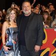 Russell Crowe and Sam Burgess hit the red carpet with their dates for Russell's new movie Poker Face in Rome.