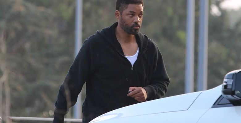 *EXCLUSIVE* Will Smith continues filming 'King Richard' in LA