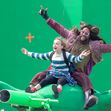 EXCLUSIVE: FIRST LOOK Jason Momoa with a Full Set of Horns on Set filming 'Slumberland' in Toronto