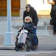 Jessica Lange în scaun cu rotile/ Profimedia