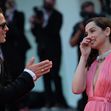 Brad Pitt și Ana de Armas la premiera "Blonde"