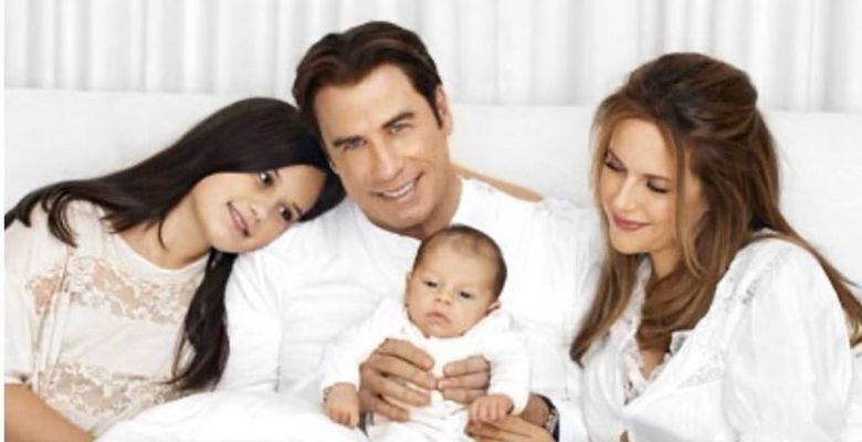 John Travolta, Kelly Preston si cei doi copii