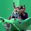 EXCLUSIVE: FIRST LOOK Jason Momoa with a Full Set of Horns on Set filming 'Slumberland' in Toronto