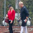 *EXCLUSIVE* Dolph Lundgren and wife Emma Krokdal seen in Beverly Hills after he is declared Cancer Free