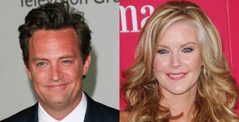 Matthew Perry și Maeve Quinlan/ Profimedia